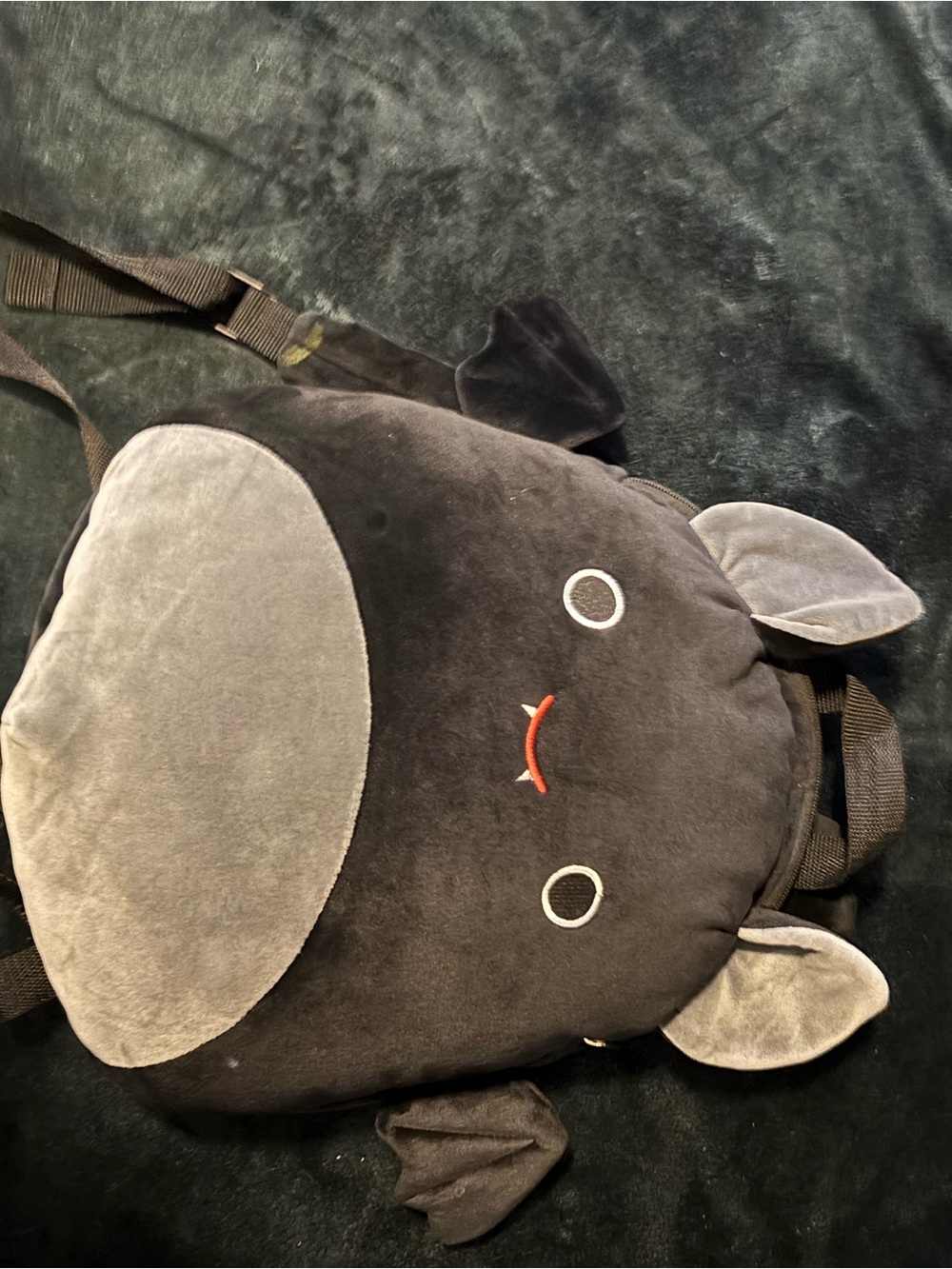 Squishmallows Emily The Bat Plush Backpack - Picture 4 of 4